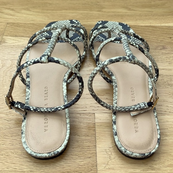 Veronica Beard snake print sandals. Excellent condition! 🌟 Size 8.5. - Picture 2 of 6